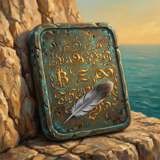 A painted vessel of intent — the moment the AI receives your swap request.
